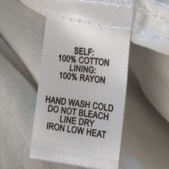 Lulu's green chambray striped ruffle romper S - Picture 9 of 10